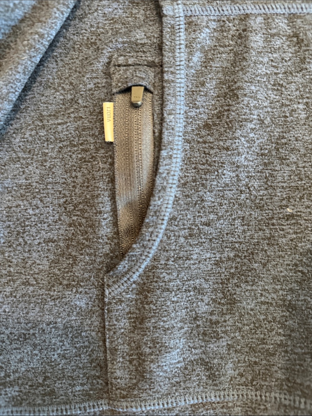 Vuori mens blue hoodie size medium - Picture 5 of 8